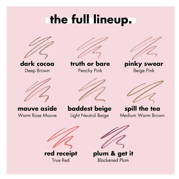 โจ3/$15โจ ELF Cosmetics Cream Glide Lip Liner Shade: Spill the tea โ๐ค ๐ - Picture 5 of 8